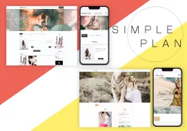 メンズエステ店HP制作シンプルプランの画像