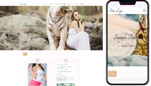 メンズエステ店HPサンプル5